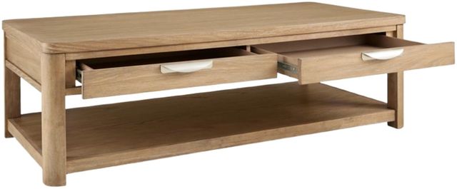 Signature Design by Ashley® Rencott Light Brown Cocktail Table-2