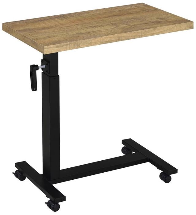 Coaster® Westpark Mango Top C-Table with Matte Black Base-1