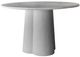 Moe's Home Collection Mono White Round Dining Table-1