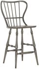 Hooker® Furniture Ciao Bella Speckled Gray Spindle Back Bar Stool-0