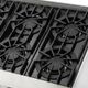 Viking® 5 Series 48" Cast Black Pro Style Liquid Propane Gas Range-1
