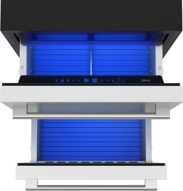 Zephyr Presrv™ 5.1 Cu. Ft. Stainless Steel Refrigerator Drawer-1
