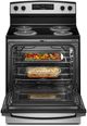 Amana® 30" Stainless Steel Freestanding Electric Range with Bake Assist Temps-4