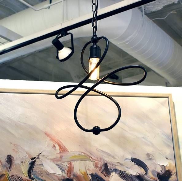 YHD Matte Black Pendant-1