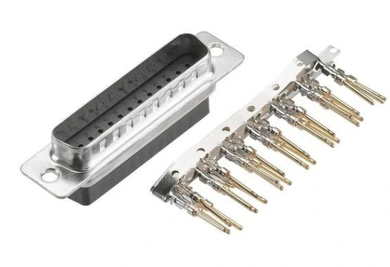 RadioShack 25 Position Male Connector-0