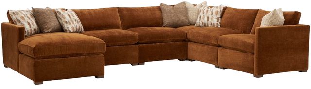 Craftmaster® Customizable Soft Haven Sectional-2