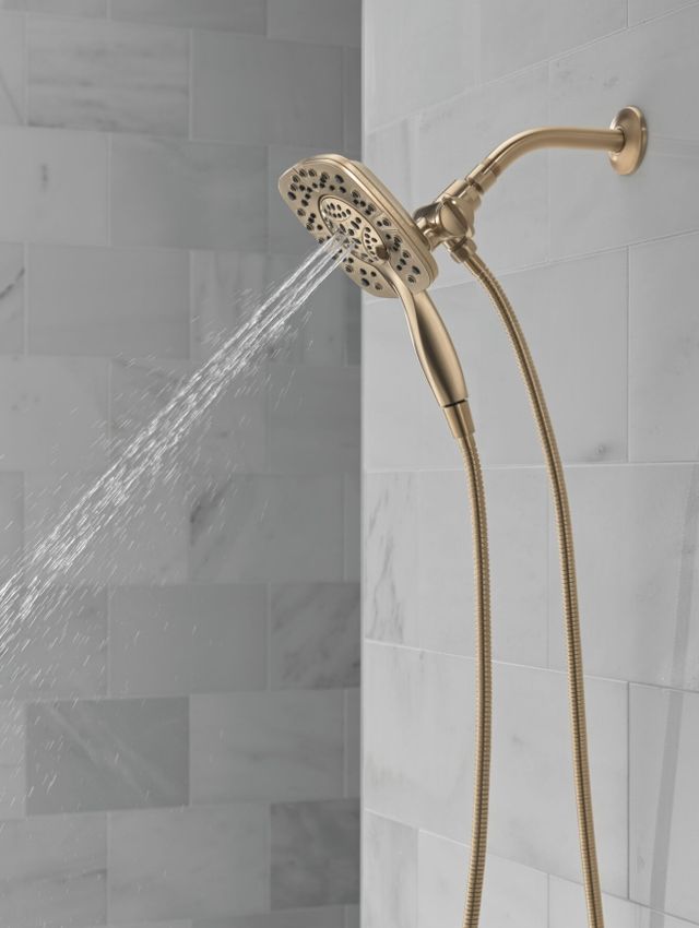 Delta Universal Showering In2ition® HSSH Champagne Bronze 1.75 GPM 4-Setting-2