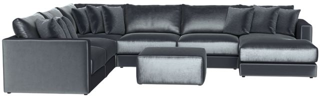 Jackson Furniture Remington 7-Piece Slate L-Shape Sectional and Chaise-3