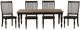 Liberty Furniture Harvest Home 5-Piece Barley Brown/Chalkboard Rectangular Dining Set-0