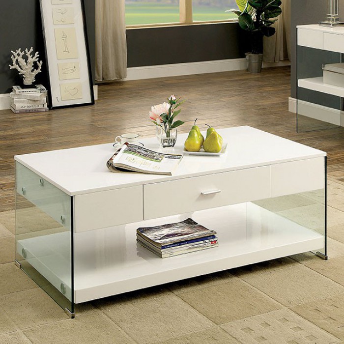 Furniture of America Raya Coffee Table - Thumbnail 2