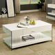 Furniture of America® Raya White Coffee Table-2