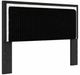Signature Design by Ashley® Zuraleus Black Upholstered King Panel Headboard-0