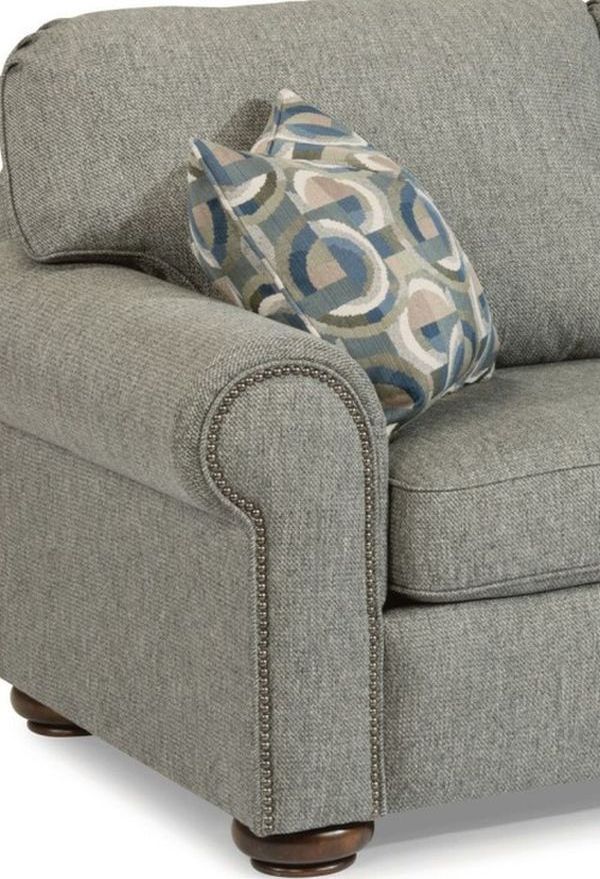 Flexsteel® Preston Light Gray Loveseat-1