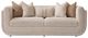 Michael Amini® Savannah Breeze Cashmere Bright Gold Mansion Sofa-2