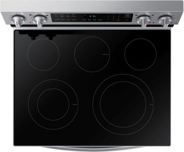 Samsung 30" Fingerprint Resistant Stainless Steel Smart Freestanding Electric Range-8