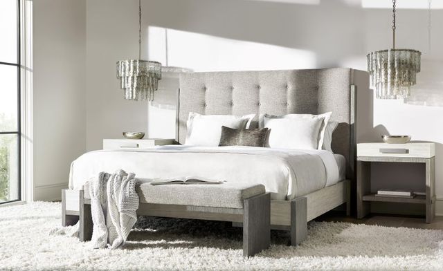 Bernhardt Foundations Light Shale/Linen Nightstand-1