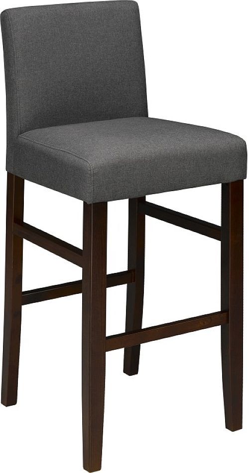 Brassex Inc. 2-Piece Brown/Dark Grey 29'' Bar Stool Set