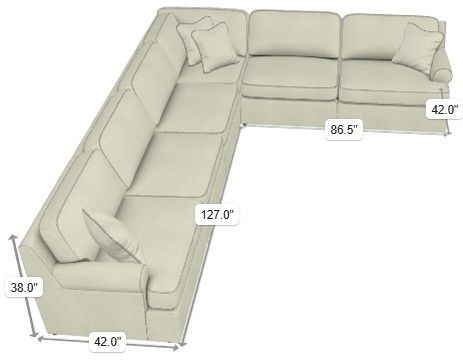 La-Z-Boy® Alani Porcelain Sectional with Custom Layout Options-2