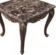 New Classic® Home Furnishings Constantine Marble Top End Table with Cherry Base-4