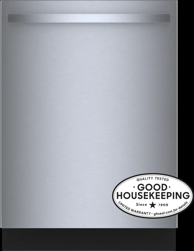 Bosch® 800 Series 24" Anti-Fingerprint Stainless Steel Top Control Built In Dishwasher-1