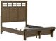 Benchcraft® Shawbeck Dark Brown Queen Panel Bed-4