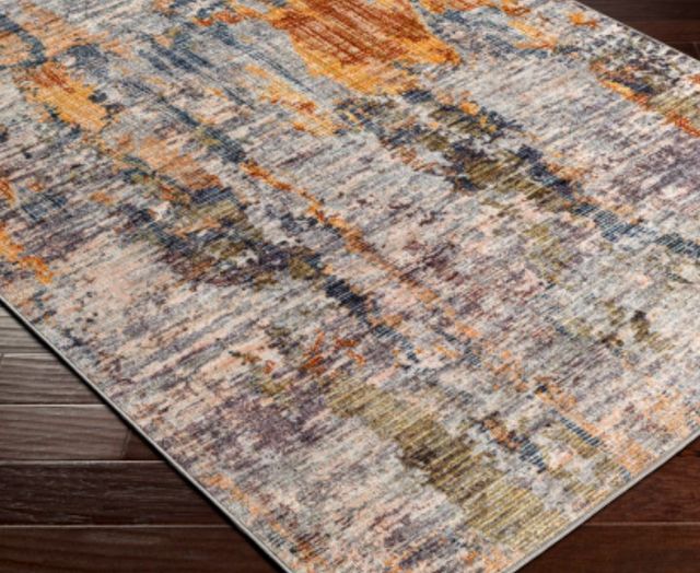 Surya Jefferson Light Gray 4'x6' Area Rug-2