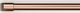 Café™ Brushed Copper Single Wall Oven Handle-1
