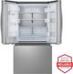 LG 36" 25.5 Cu. Ft. PrintProof™ Stainless Steel Counter Depth Max™ French Door Refrigerator with Craft Ice™ -2