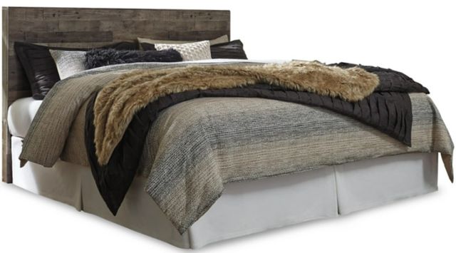 Benchcraft® Derekson 6-Piece Multi Gray King Panel Headboard Bedroom Set-1