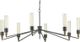 Currey & Company Delgado Antique Black Chandelier-1