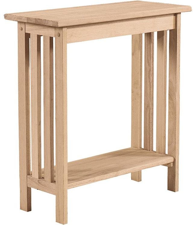 John Thomas Furniture® Select Unfinished Mission Entry Table Colony