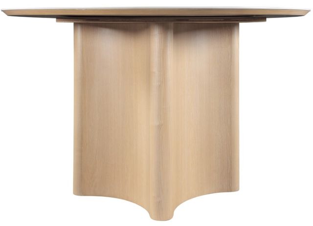 Meridian Furniture Corvina Travertine Dining Table with Natural Base-2