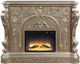 ACME Furniture Danae Antique Silver Fireplace-3