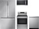 LG 4 Piece PrintProof™ Stainless Steel Kitchen Package-0