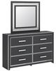 Signature Design by Ashley® Zuraleus 3-Piece Black Queen Upholstered Panel Bedroom Set-2