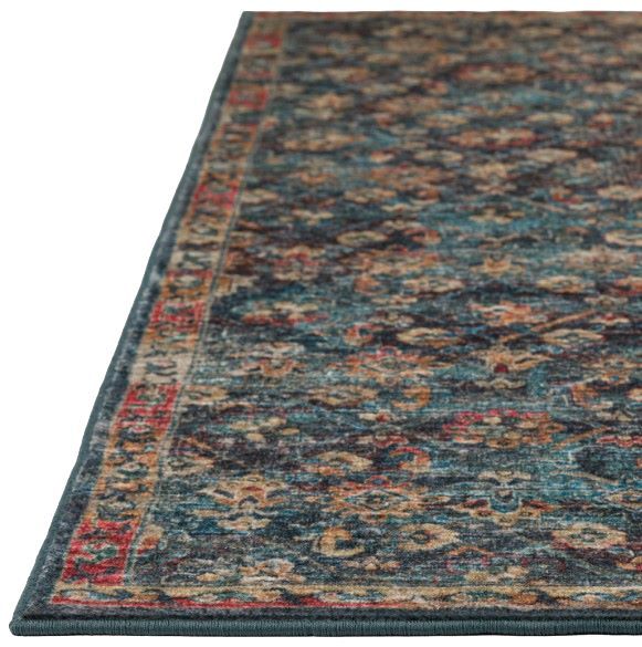Dalyn™ Rug Company Jericho JC8 Navy 5'x8' Area Rug-3