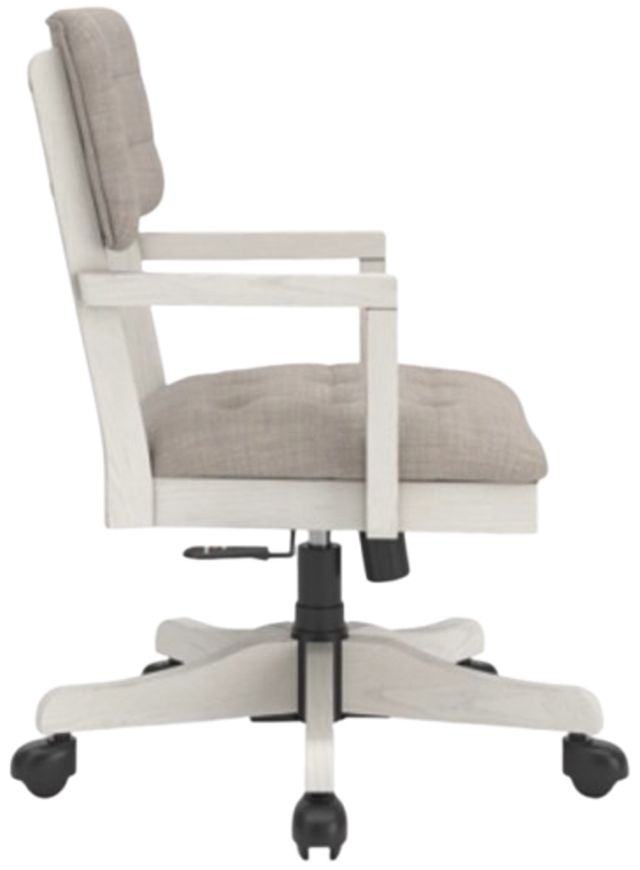 Signature Design by Ashley® Robbinsdale Antique White Home Office Desk Chair-2