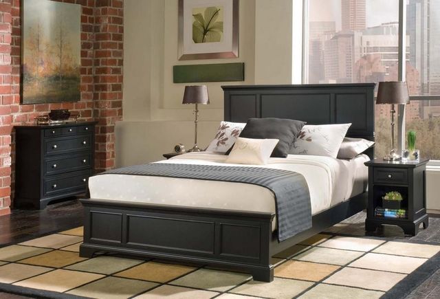 homestyles® Bedford 3-Piece Black King Bedroom Set-1