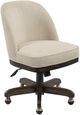 Hammary® Hidden Treasures Brown/Cream Leah Desk Chair-0