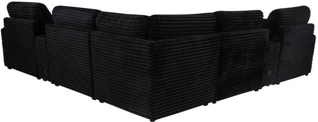 Coaster® Collins 7-Piece Black Modular Power Reclining Sectional-4