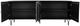 Crestview Collection Atlas Black/Cream Sideboard-3