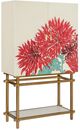 Hooker® Furniture Melange Patrisha Gold/Neutral Bar Cabinet-0
