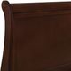 Elements International Louis Philippe Cherry Full Sleigh Bed-4