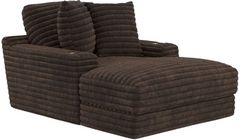Jackson Furniture Comfrey Chocolate Chaise
