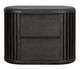 Furniture of America® Hildesheim Black 2 Drawer Nightstand-2