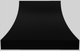 Vent-A-Hood® Designer Series 48" Black Island Range Hood-0