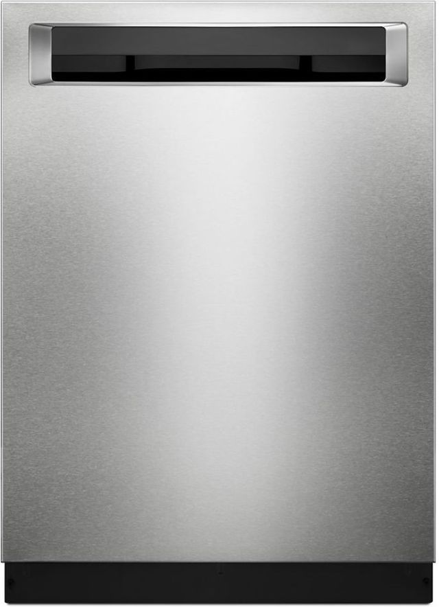 KitchenAid® 24" Stainless Steel with PrintShield™ Finish Built In Dishwasher-0
