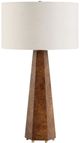 Uttermost® McCaffrey Antique Brass Tapered Burl Table Lamp-0