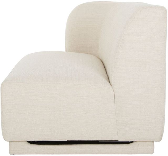 Moe's Home Collection Yoon Cream Left 2 Seat Sofa-2
