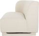 Moe's Home Collection Yoon Cream Left 2 Seat Sofa-2